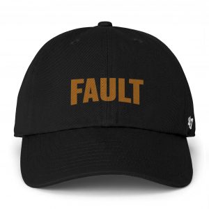 Fault Embroidered Cap
